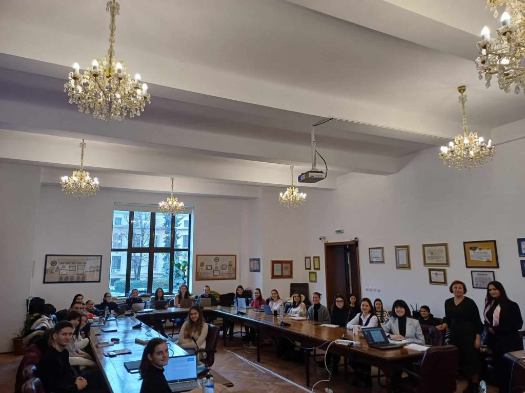 Studenții de la Filiera Francofonă a Facultății de Drept, USM au trăit o experiență de neuitat la Colegiul Juridic Franco-Român din București