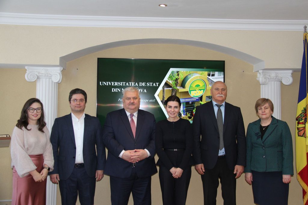 Universitatea de Stat din Moldova și Universitatea din Harkov „V. N. Karazin” au stabilit perspectivele unei colaborări în domeniul cercetării