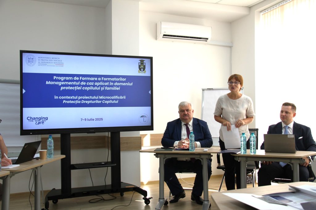 Colaborare în domeniul protecției copilului: Un nou Program de Formare a Formatorilor începe la Universitatea de Stat din Moldova