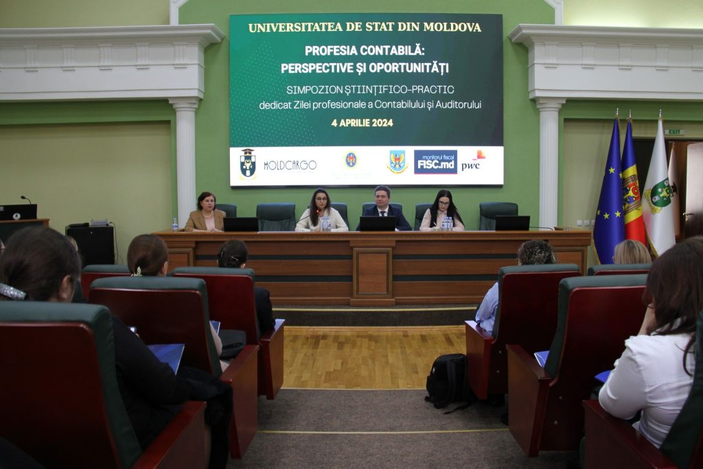 La Universitatea de Stat din Moldova s-a desfășurat Simpozionul Științifico-Practic „Profesia Contabilă: Perspective și oportunități”