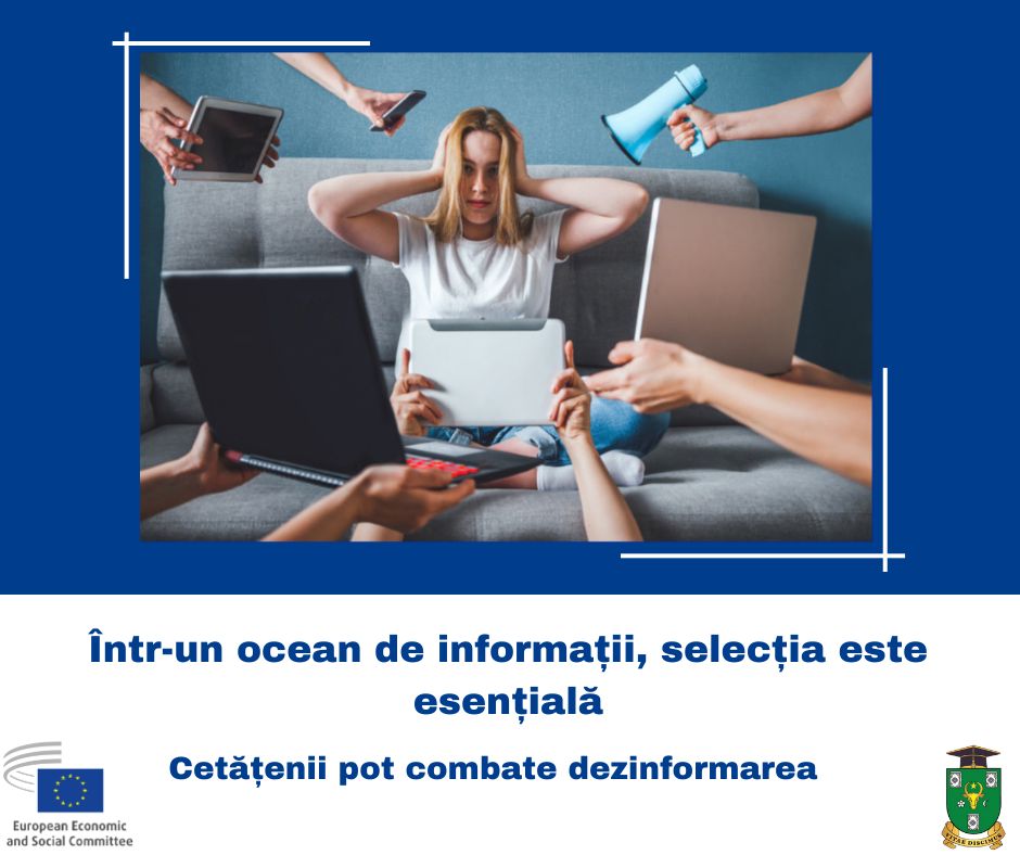 EUCivilSociety poate învinge dezinformarea!