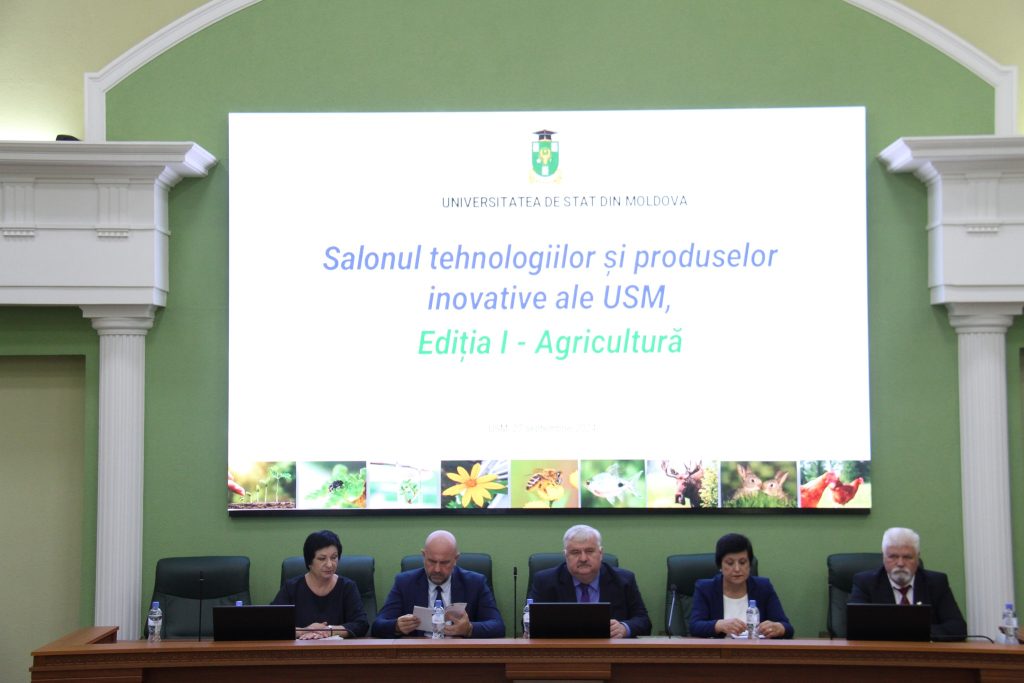 Tehnologii pentru o agricultură durabilă și performantă, prezentate la Salonul tehnologiilor și produselor inovative ale USM, Ediția I – Agricultură