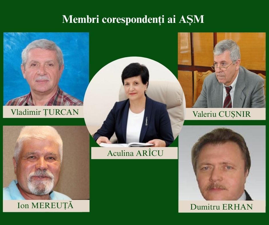Motive de mândrie academică: Universitatea de Stat din Moldova are nouă membri în Academia de Științe a Moldovei – patru academicieni și cinci membri corespondenți