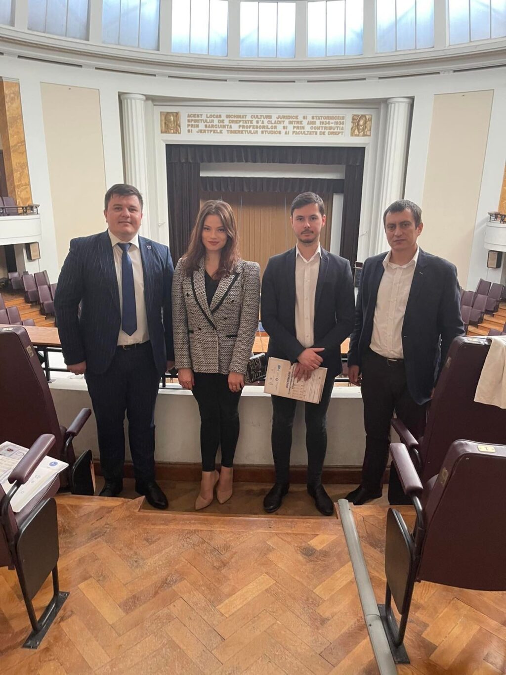 Doctoranzii Școlii Doctorale Științe Juridice, USM au participat la ediția a treia a Doctorialelor, din cadrul Facultății de Drept a Universității din București