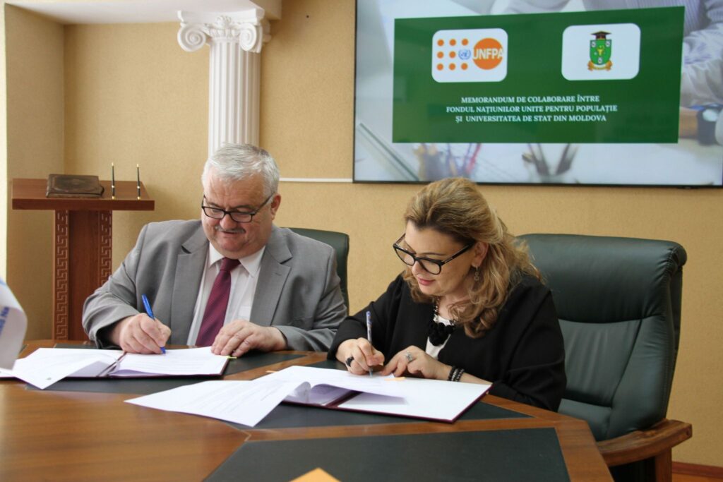 USM și UNFPA vor lansa serviciul de îngrijire a copiilor angajaților și studenților