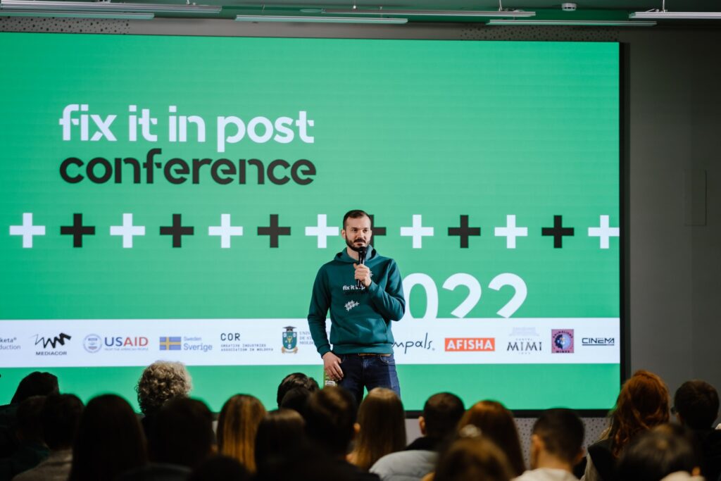 Universitatea de Stat din Moldova – partener al Conferinței de postproducție cinema și media, Fix it in Post