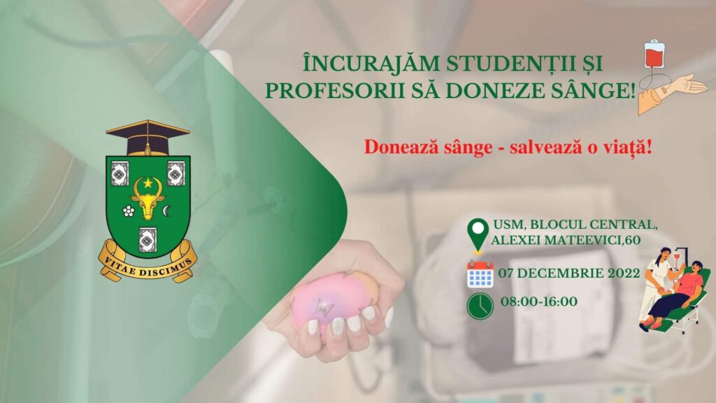 Doneaza sânge – salveaza o viața!