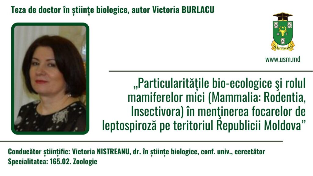 Aviz privind susținerea tezei de doctor în științe biologice