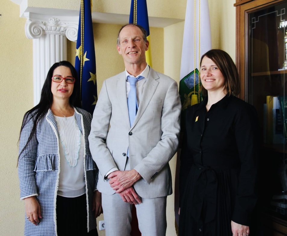 Profesorul Andre den Exter de la Universitatea Erasmus, Rotterdam, Olanda a vizitat Universitatea de Stat din Moldova