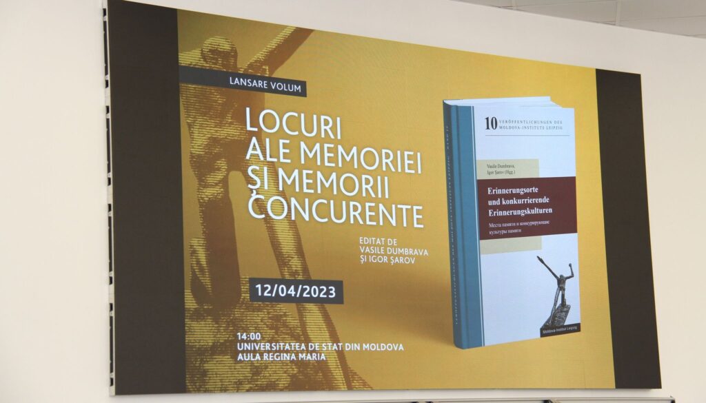 Lansarea volumului LOCURI ALE MEMORIEI ȘI MEMORII CONCURENTE a reunit cercetători și profesori din domeniul istoriei la USM