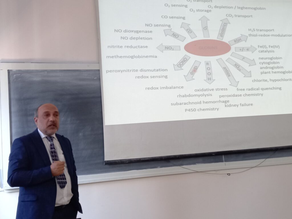 Prof. univ. Radu SILAGHI-DUMITRESCU de la Universitatea Babeș-Bolyai a susținut o prelegere pentru cadrele universitare de la USM