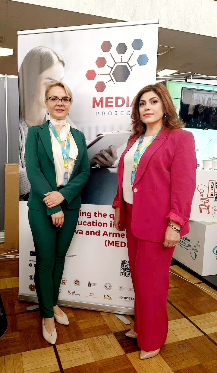 Proiectul Erasmus+MEDIA, USM a fost prezentat la Târgul de Cariere Chișinău