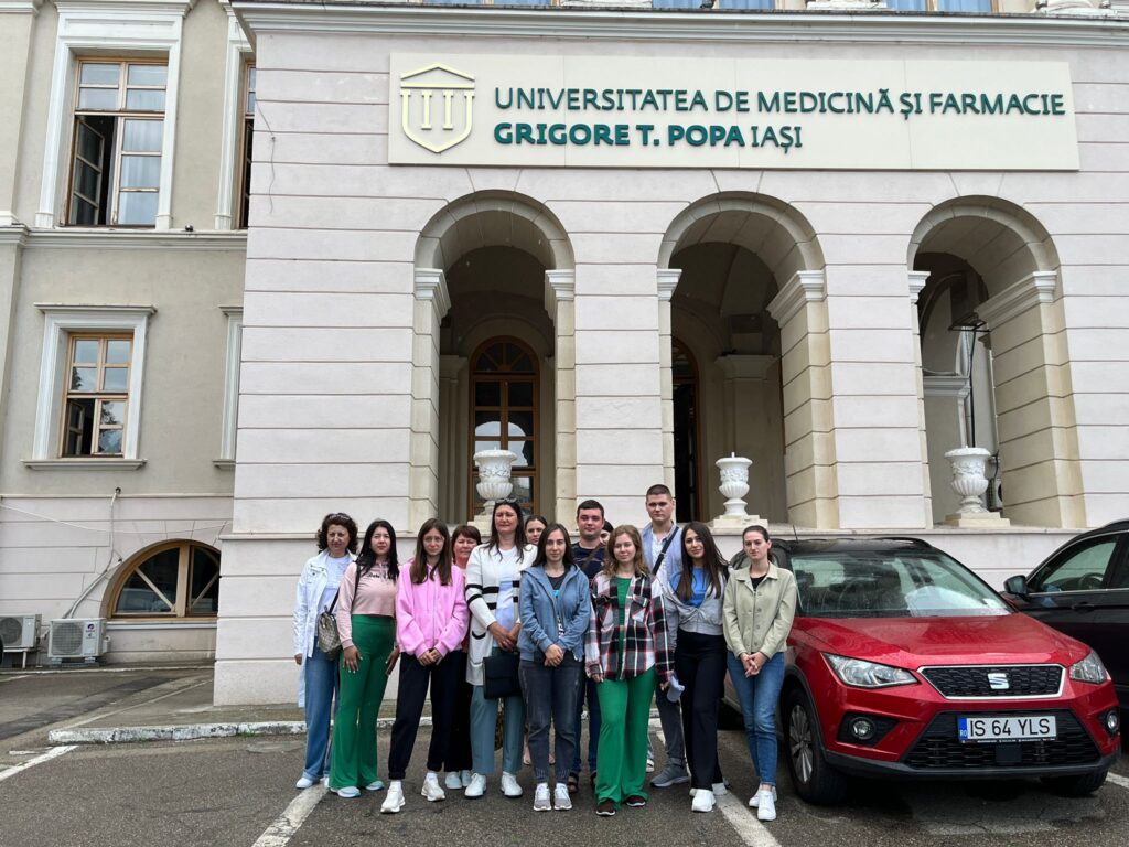 Cadre universitare USM au întreprins o vizită de documentare la Universitatea de Medicină și Farmacie „Grigore T. Popa” din Iași