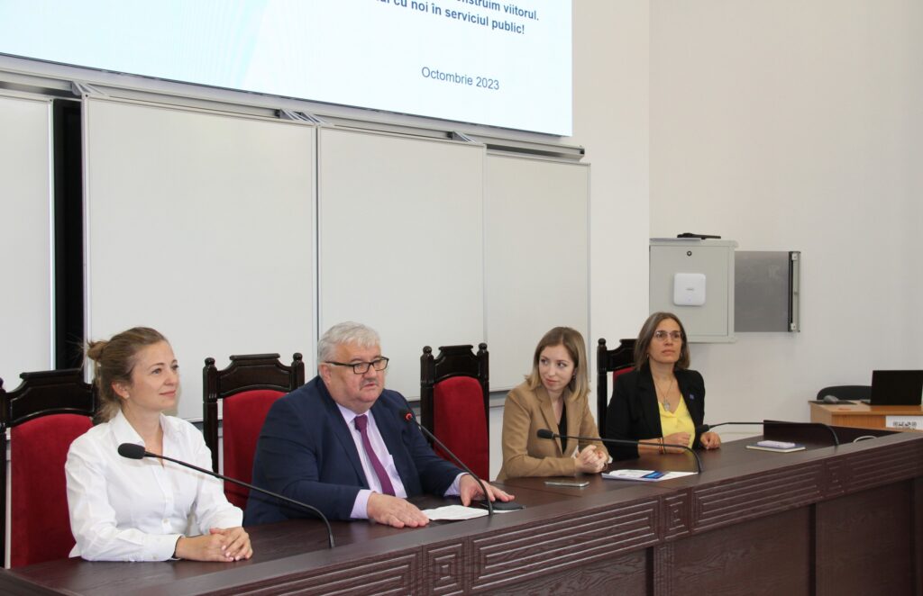 Studenții USM au fost informați despre programul de stagii plătite în serviciul public