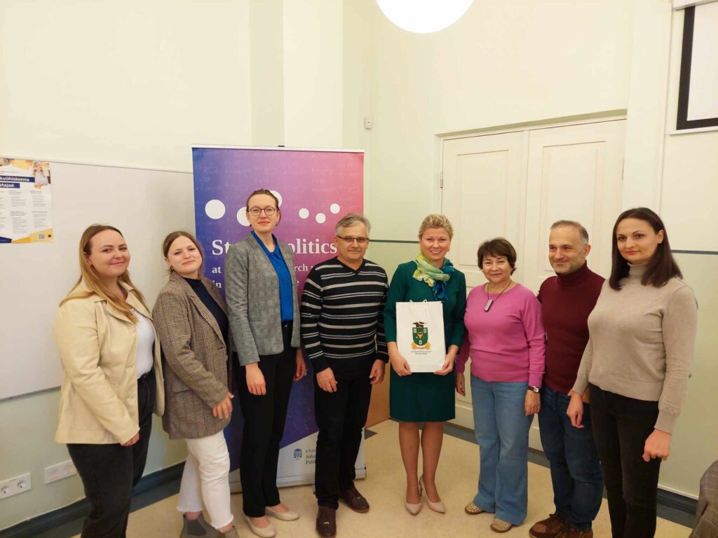 Profesori și masteranzi FRIȘPA, se află întro vizită de studiu la Universitatea Tartu din Estonia