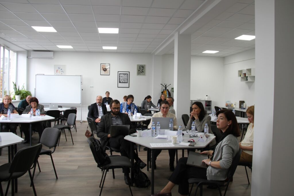 Managerii și cadrele didactice de la USM participă la instruirea în cadrul proiectului de implementare a Standardului de Calificare în domeniul filosofiei și antropologiei