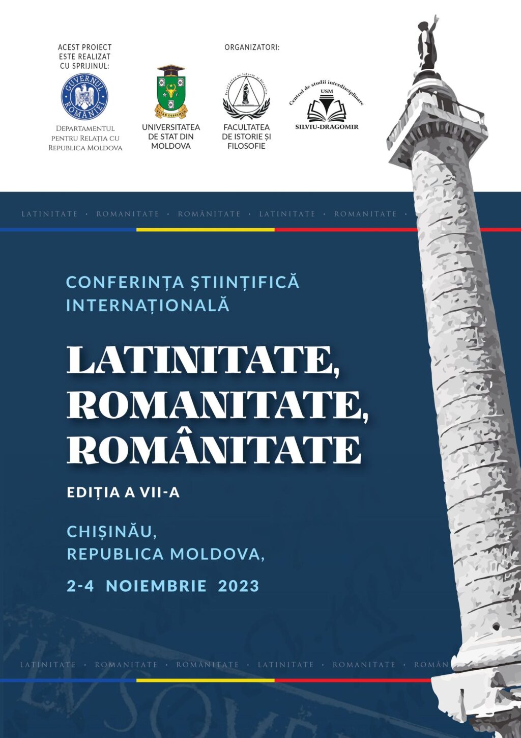 Conferința științifică internațională „Latinitate, Romanitate, Românitate”. Ediția VII-a