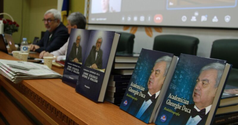LANSARE DE CARTE: EDIȚII JUBILIARE consacrate aniversării a 70-a de la nașterea academicianului Gheorghe DUCA