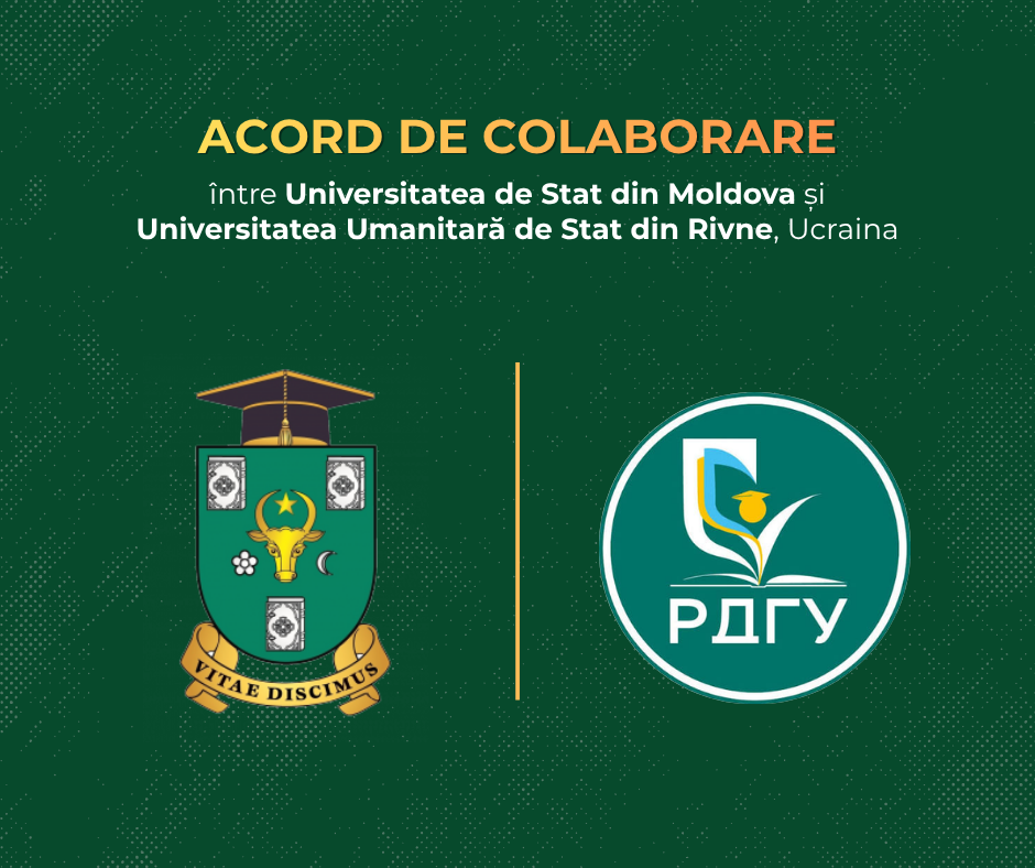 Acord de colaborare între USM și Universitatea Umanitară de Stat din Rivne (UUSR) din Ucraina