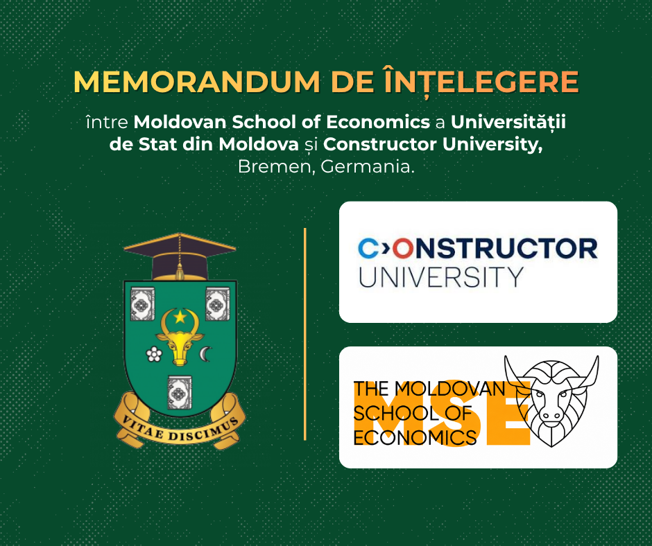 Memorandum de înțelegere între Universitatea de Stat din Moldova și Constructor University, Germania