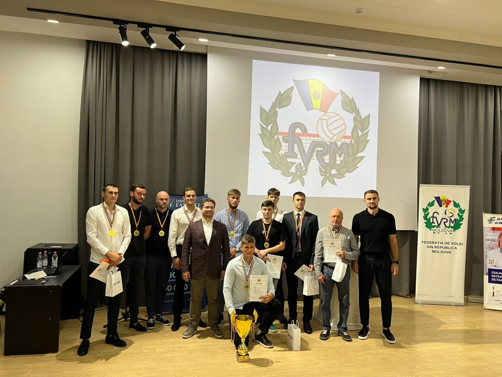 Universitatea de Stat din Moldova a devenit pentru a cincea oară, campioană națională la voleiul masculin!