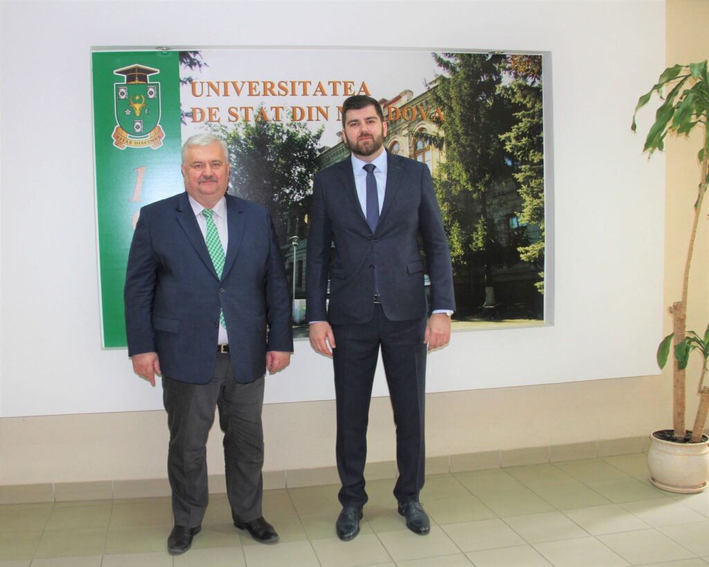 Ambasadorul Serbiei în Republica Moldova, E.S. Stefan TOMASEVIC – în vizită la Universitatea de Stat din Moldova