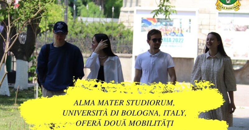 MOBILITATE ACADEMICĂ la ALMA MATER STUDIORUM,  UNIVERSITÀ DI BOLOGNA, ITALY