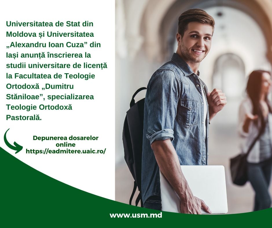 Sesiune de admitere la Facultatea de Teologie Ortodoxă (specializarea Teologie Ortodoxă Pastorală), Universitatea „Alexandru Ioan Cuza” din Iași (România)
