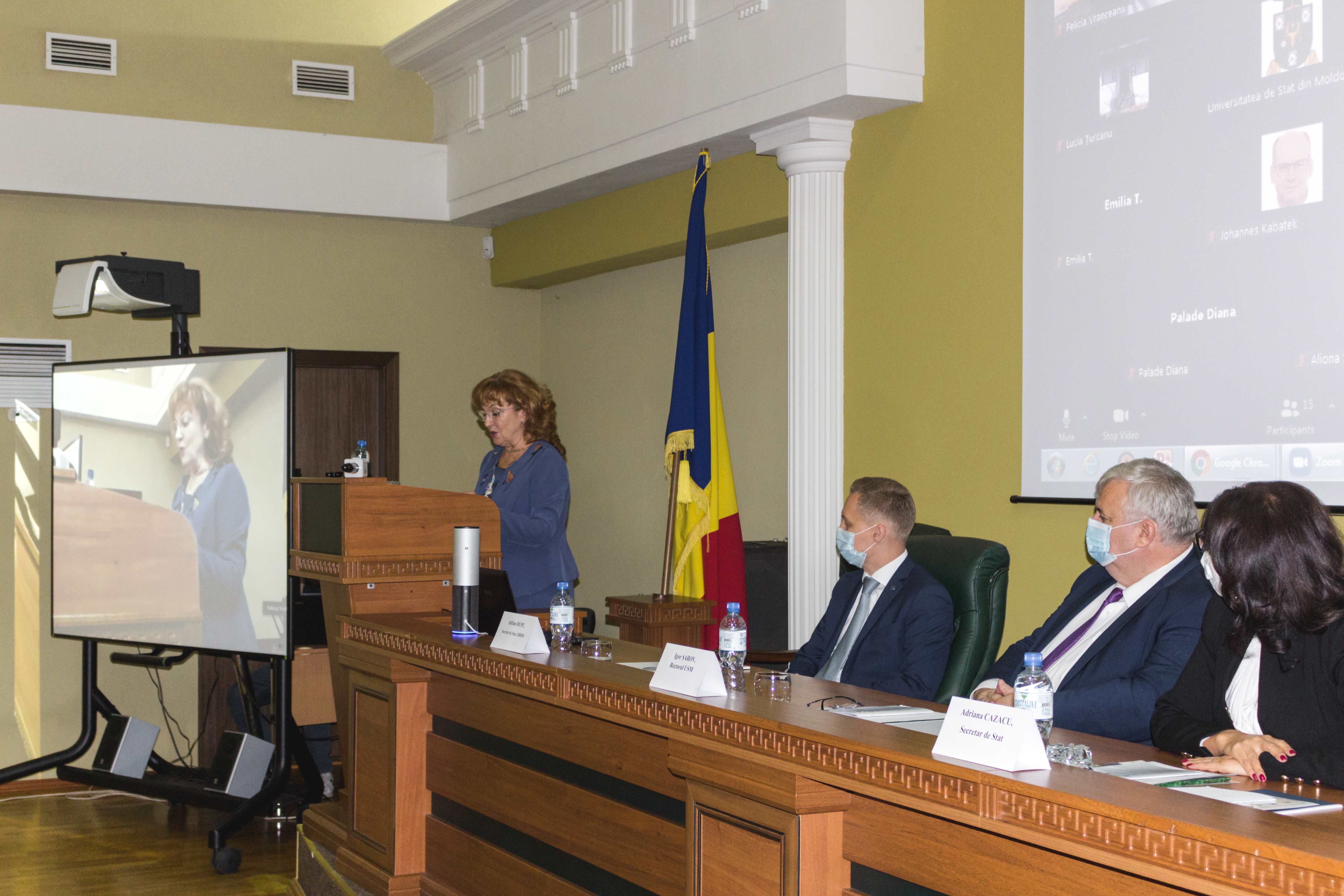 FILOLOGI DIN ȘASE ȚĂRI S-AU ÎNTRUNIT LA CEA DE A XVI-A EDIȚIE A COLOCVIULUI INTERNAŢIONAL DE ŞTIINŢE ALE LIMBAJULUI „EUGENIU COŞERIU” ORGANIZAT DE UNIVERSITATEA DE STAT DIN MOLDOVA