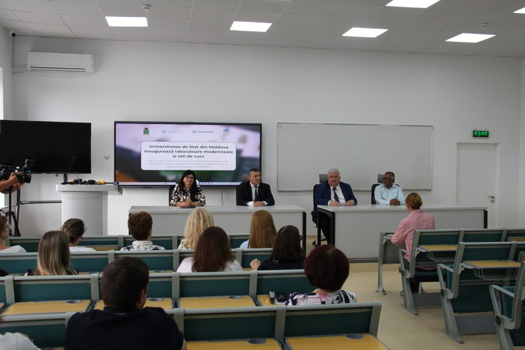 Transformare digitală, inovare educațională și modernizarea infrastructurii universitare – studenții USM pot face studii europene acasă
