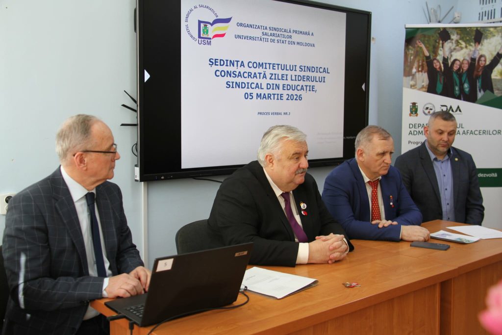 Tot mai mulți tineri colaboratori ai USM aderă la organizația sindicală