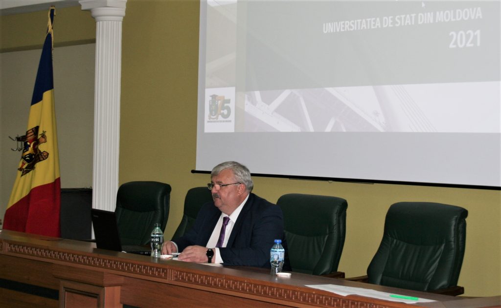 Organizarea procesului didactic la Universitatea de Stat din Moldova în anul de studii 2021-2022 aprobată în ședința Consiliului de administrație al USM