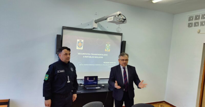 Lecție publică la FRIȘPA, cu participarea lui Rosian Vasiloi, șeful Inspectoratului General al Poliției de Frontieră, comisar-șef