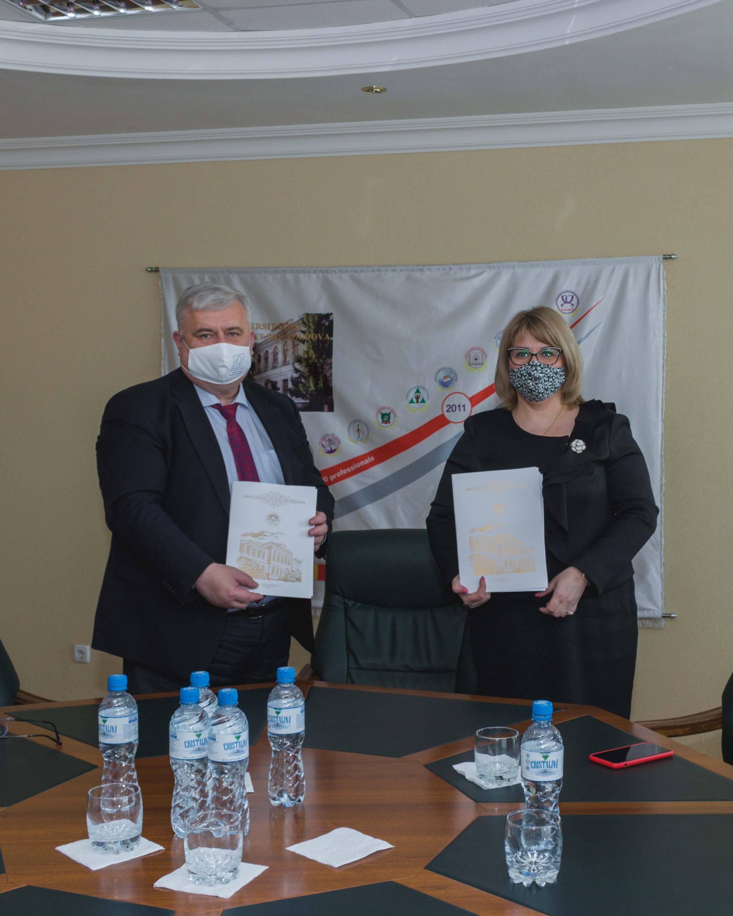 Universitatea de Stat din Moldova a semnat un acord de colaborare cu Asociația Generală a Învățătorilor din România, filiala Republica Moldova
