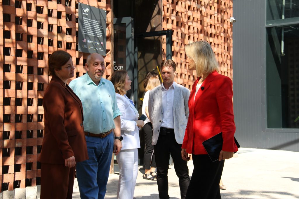 Vicepreședinta executivă pentru Suveranitate Tehnologică, Securitate și Democrație a Comisiei Europene, Henna Maria Virkkunen – în vizită la Universitatea de Stat din Moldova