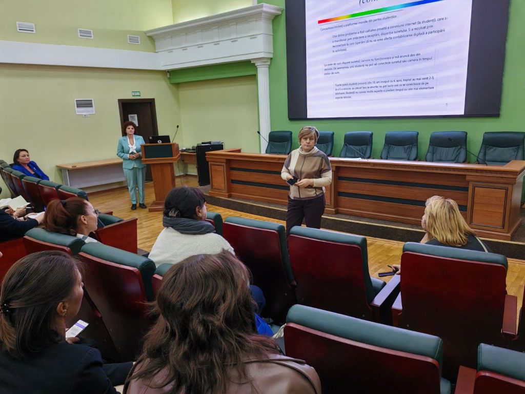 Ședința Departamentului Managementul Calității al USM – desfășurată cu succes, cu accent pe optimizarea procesului educațional