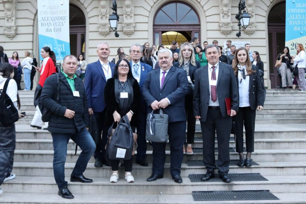 Universitatea de Stat din Moldova felicită Universitatea „Alexandru Ioan Cuza” din Iași cu ocazia sărbătorii a 163 de ani de la înființare