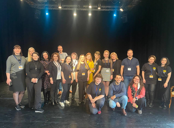 Vizită de studiu, în cadrul proiectului Erasmus+ CONNECT, la Universitatea Națională de Teatru și Film „I. L. Caragiale”