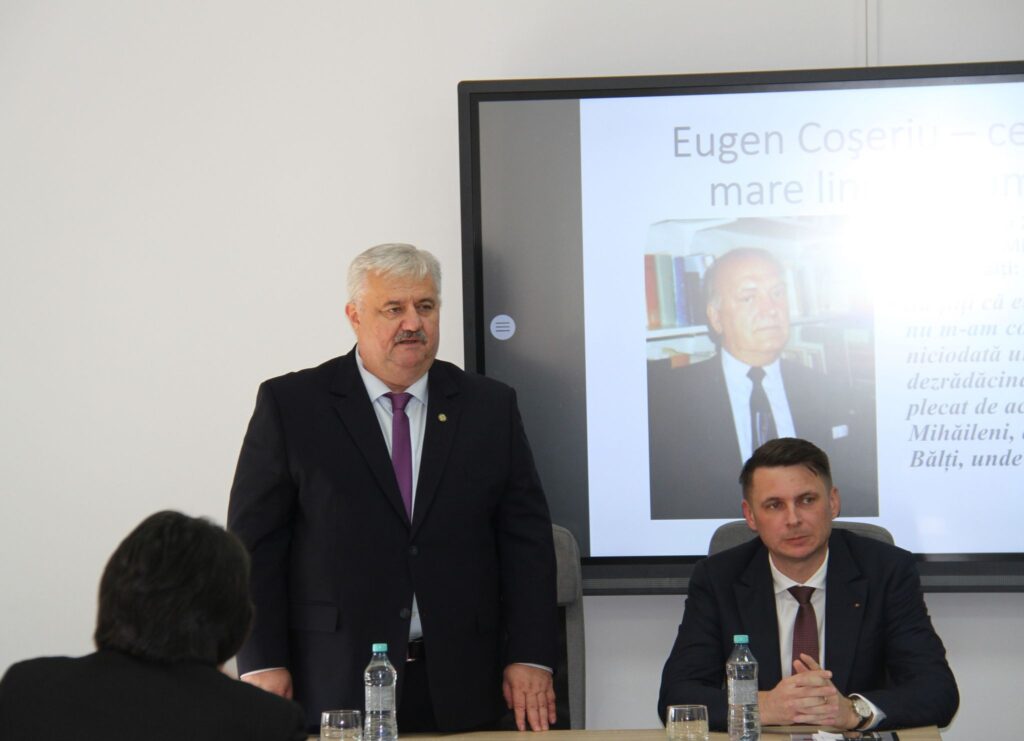 Mulțumim România, mulțumim poporului român!  La USM  a fost inaugurat Centrul de studii filologice „Eugen Coșeriu” cu suportul DRRM