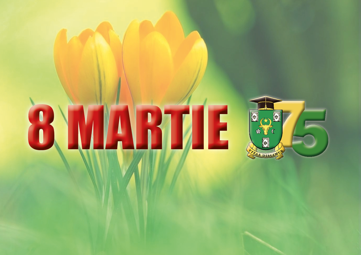 Felicitări cu ocazia zilei de 8 Martie !