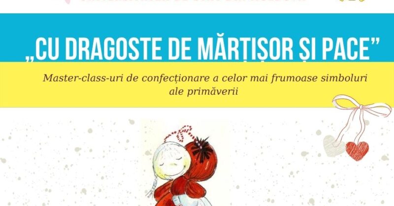 USM organizează o serie de master-class-uri de confecționare a mărțișoarelor cu genericul „Cu dragoste de MĂRȚIȘOR și PACE”