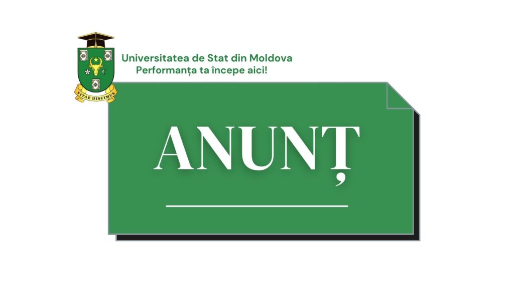 ADMITERE la studiile superioare de doctorat