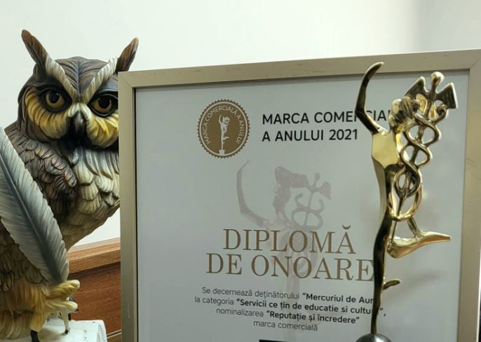 Premiul mare pentru USM la Concursul „Marca comercială a anului 2021”, categoria „Servicii ce țin de educație și cultură”, nominalizarea „Reputație și încredere”