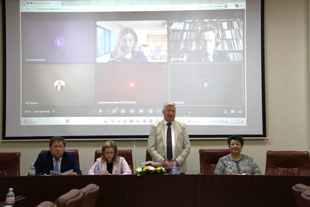 La USM au început lucrările conferinței științifice cu participare internațională „Supraviețuirea tradiției constituționale în tiparele constituționalismului european”