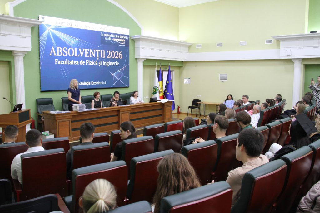Promoția 2026 a Facultății de Fizică și Inginerie – gata să cucerească noi orizonturi!