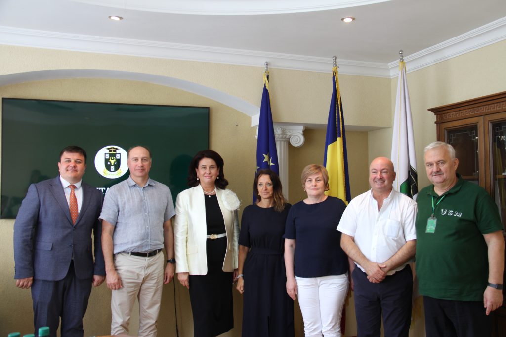 Delegație din Málaga TechPark și Consulatul Onorific al Republicii Moldova din Málaga, în vizită la Universitatea de Stat din Moldova