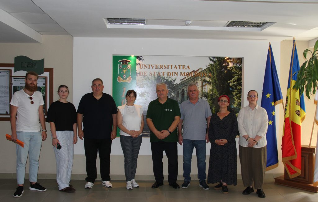 Erasmus+: Delegația Universității din Oradea, în mobilitate academică la Universitatea de Stat din Moldova