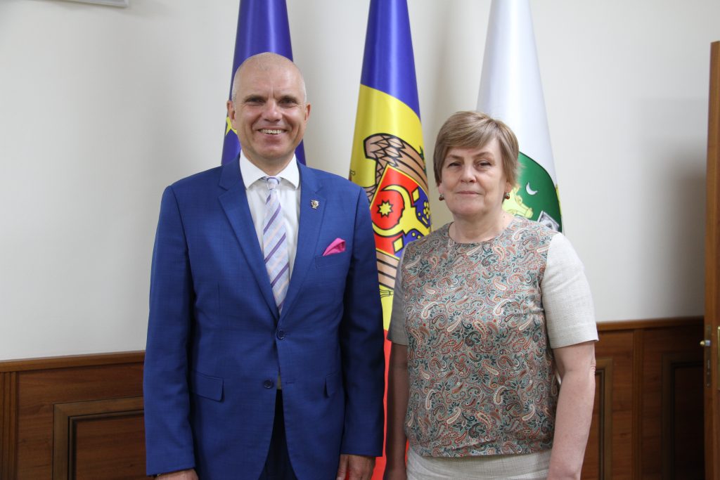 USM își extinde parteneriatele europene: Rectorul Otilia Dandara și președintele Camerei de Comerț și Industrie a Letoniei au discutat noi perspective de colaborare