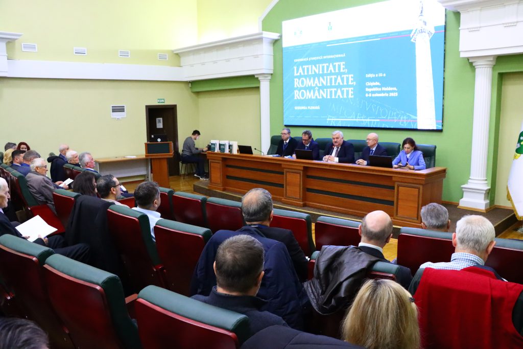 Cea de-a IX-a ediție a Conferinței Științifice Internaționale „Latinitate, Romanitate, Românitate” – eveniment de prestigiu organizat de Universitatea de Stat din Moldova