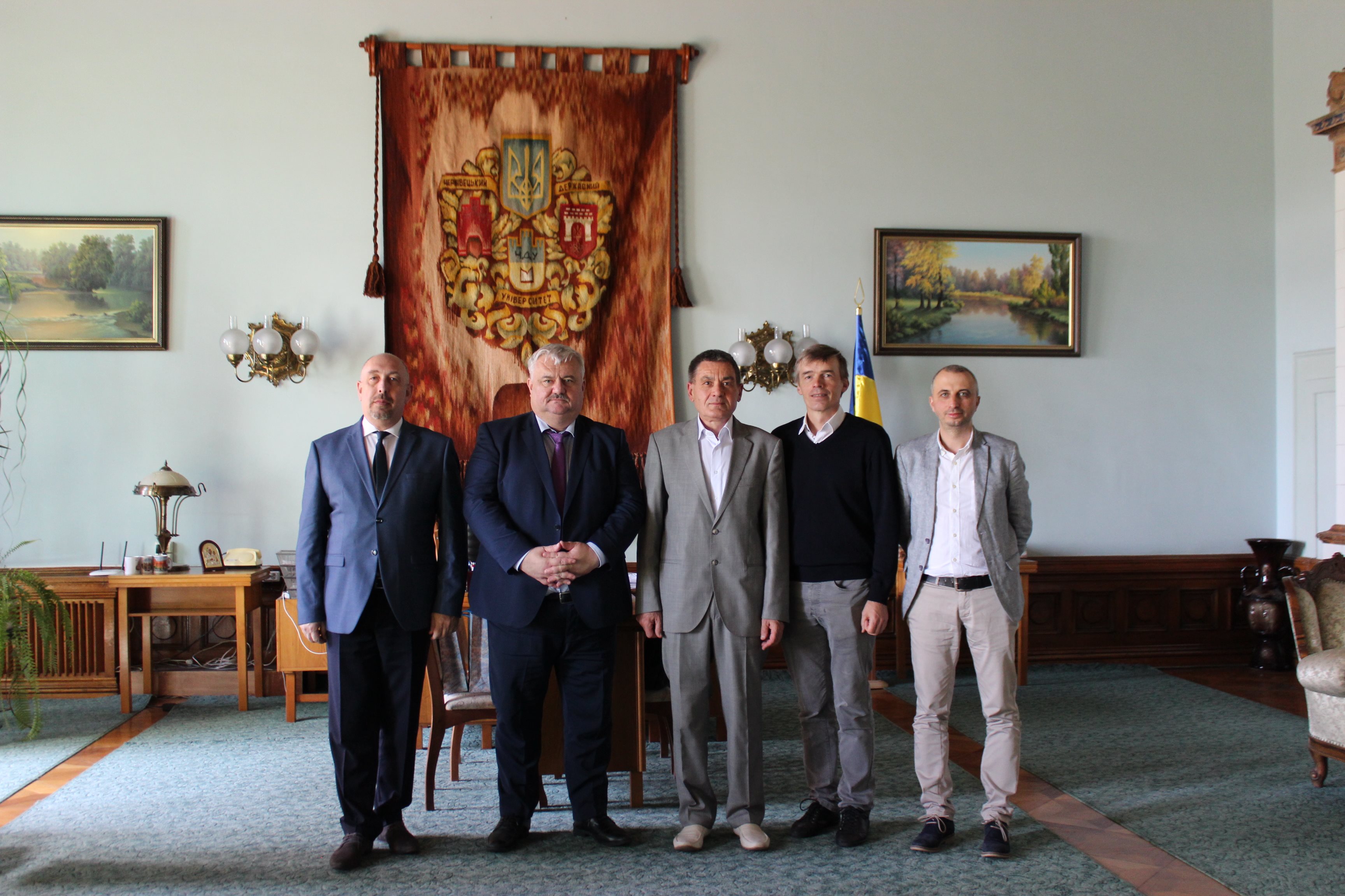 Noi direcții de colaborare între Universitatea de Stat din Moldova și Universitatea Națională „Iurii Fedkovici” din or. Cernăuți
